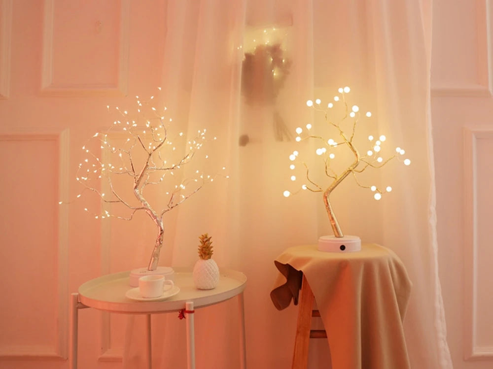 Cozy tree lamp