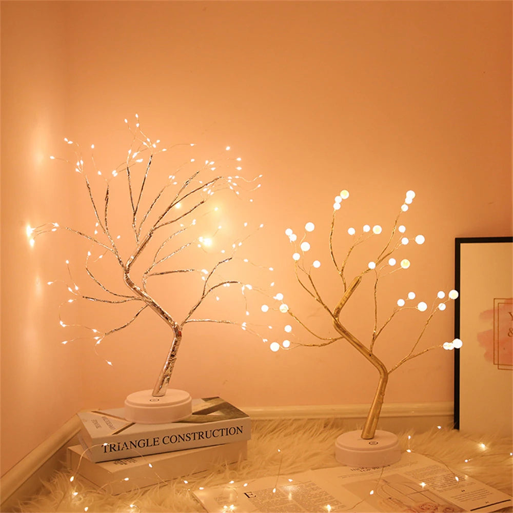Cozy tree lamp