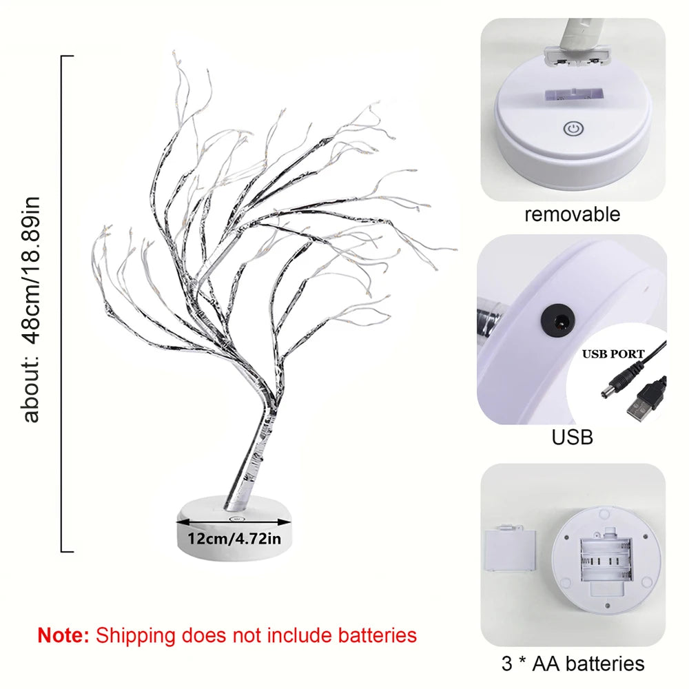 Cozy tree lamp