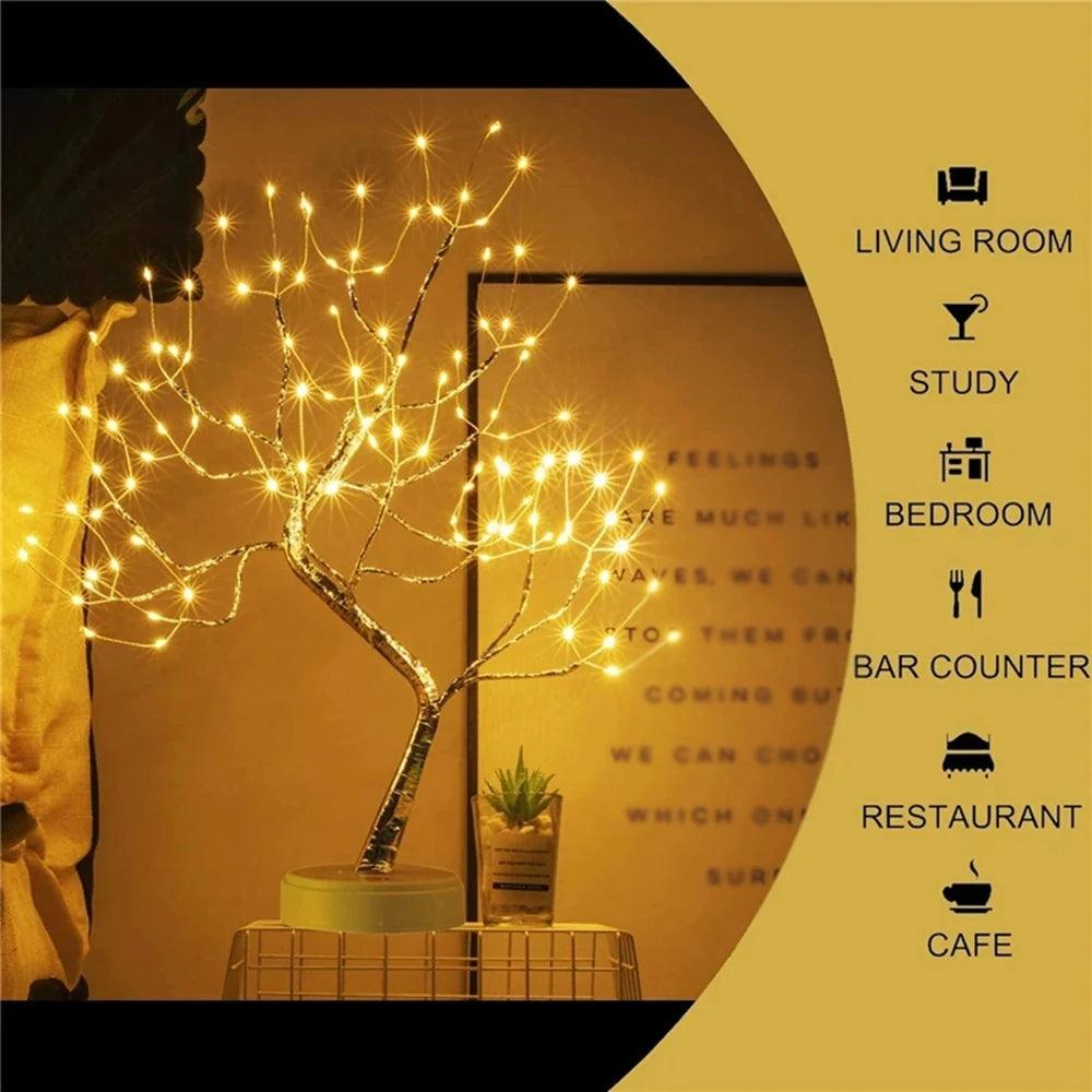 Cozy tree lamp
