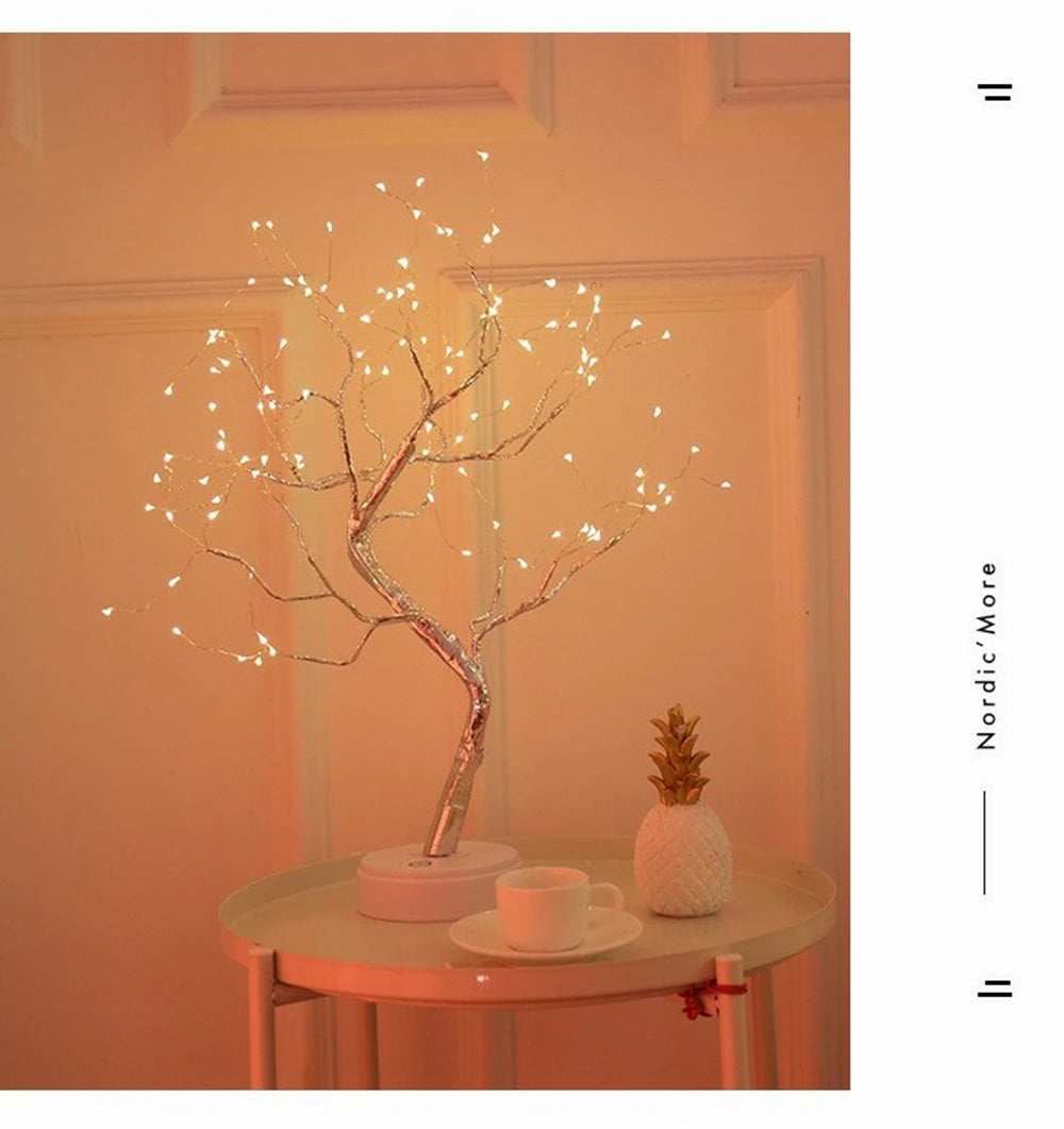 Cozy tree lamp