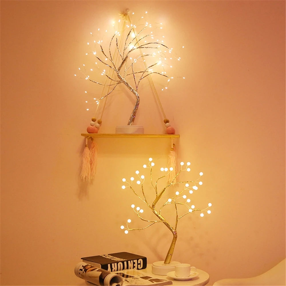 Cozy tree lamp